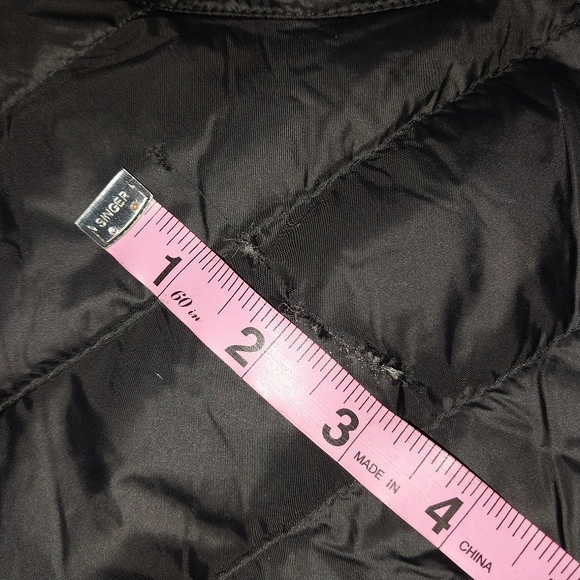 RALPH LAUREN BLACK VEST RIPPED - Picture 9 of 10